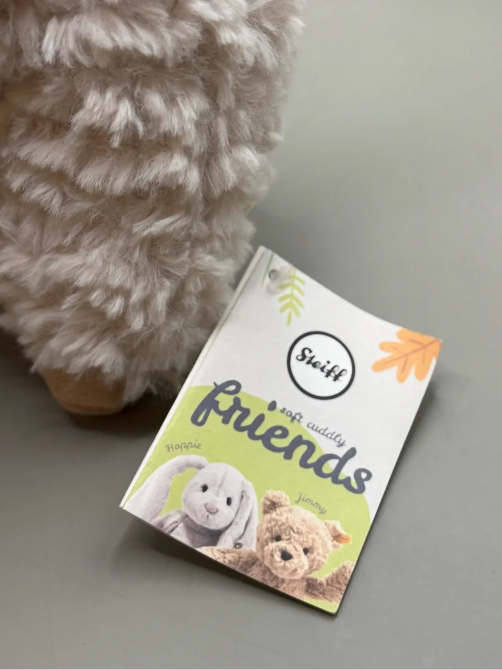 NWT Steiff Leandro Llama Plush Stuffed Animal Lovey